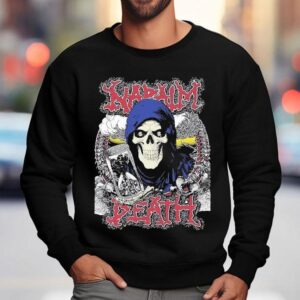 Napalm Death Noise Not Music Death Life Hourglass Sweatshirt