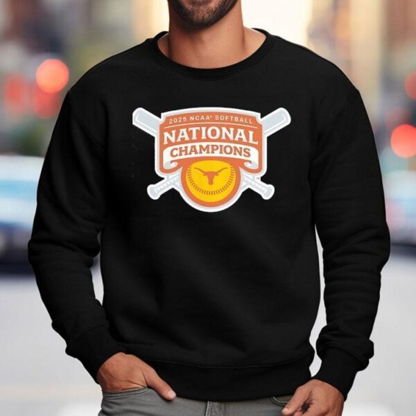 Ncaa Softball National Champions Texas Longhorns 2025 Logo Shirt