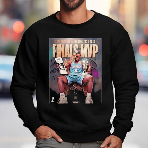 News Shai Gilgeous-alexander Cup Finals Mvp 2024-2025 Shirt