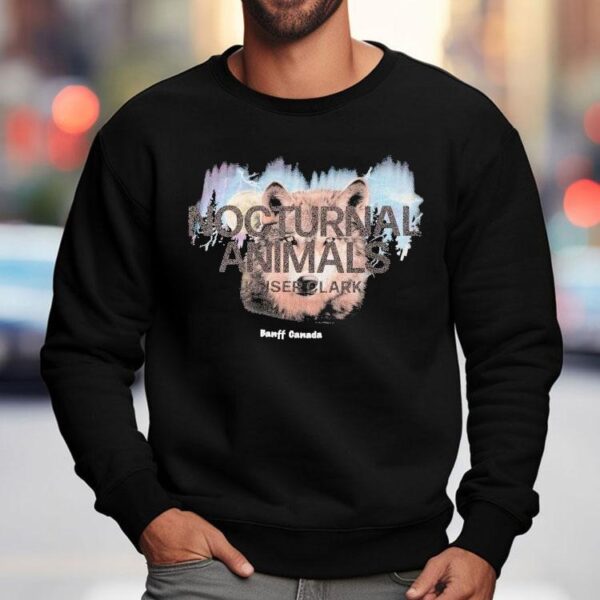 Nocturnal Animals Keiser Clark Banff Canada Wolf Shirt