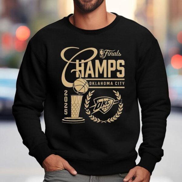 Okc Thunder 2025 Nba Champions Sportiqe Shirt