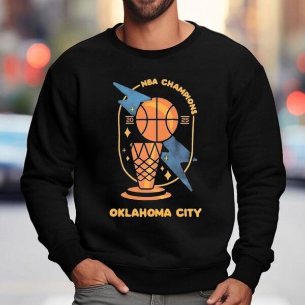 Oklahoma City Basketball 2025 Nba Champions Shirt