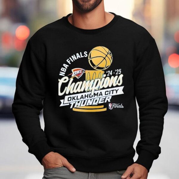Oklahoma City Thunder 2025 National Basketball Association Finals Shirt