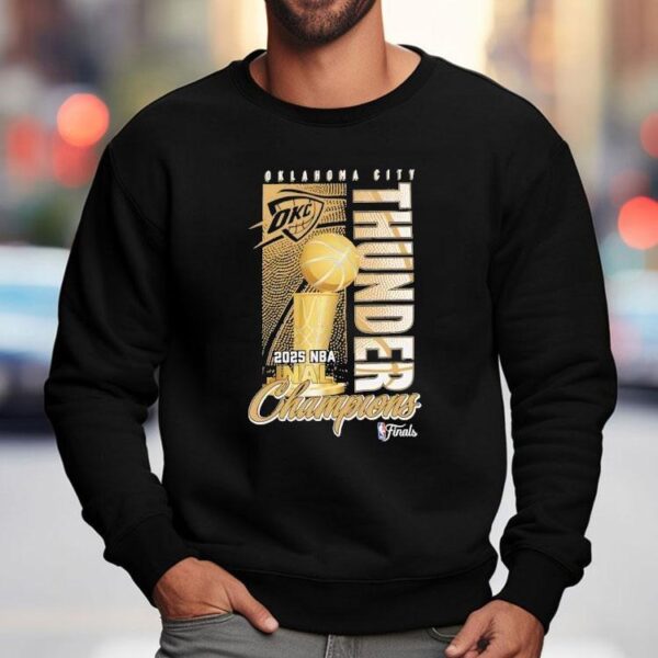 Oklahoma City Thunder Basketball Nba Finals Champions 2025 Shirt