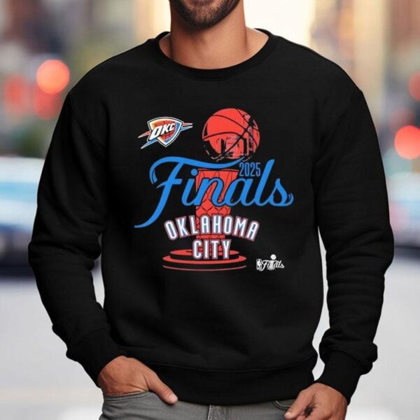 Oklahoma City Thunder Stadium Essentials 2025 Nba Finals Cruise Shirt