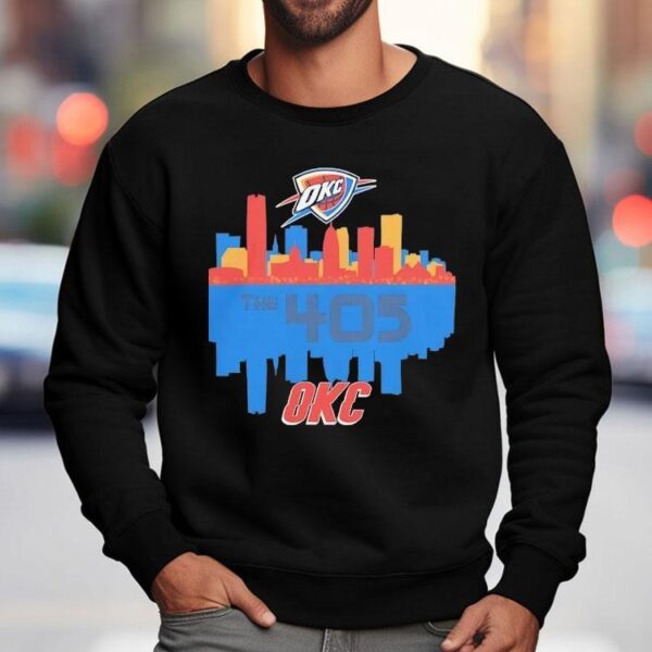 Oklahoma City Thunder The 405 City Skyline Shirt