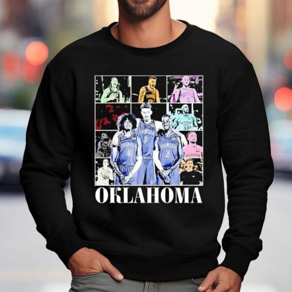 Oklahoma City Thunder The Eras Tour 2025 Shirt