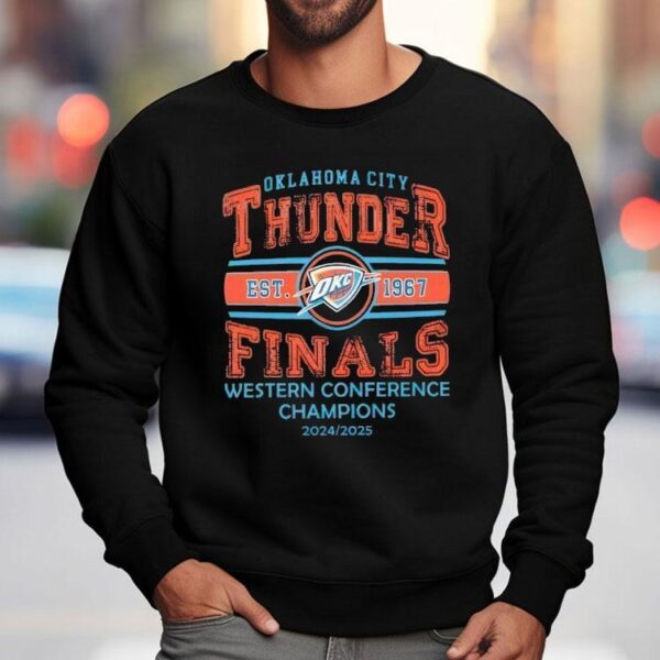 Oklahoma Thunder Western Conference Champions 2024-2025 Shirt