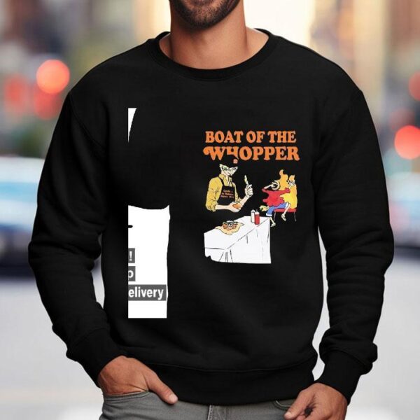 One Piece Burger King Sanji Boat Of The Whopper Shirt