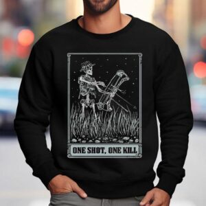 One Shot One Kill Skeleton Sweatshirt