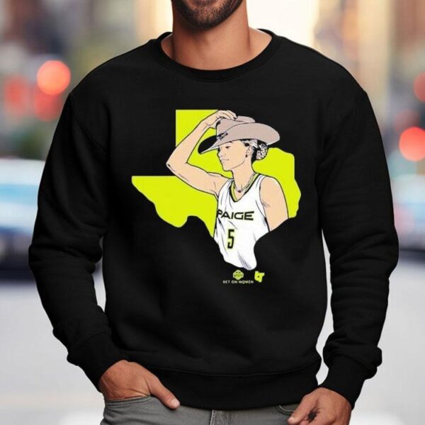 Paige Bueckers Cowboy Bueckers Texas Shirt