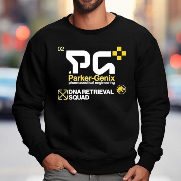 Parker Genix Pharmaceutical Engineering Dna Retrieval Squad Shirt