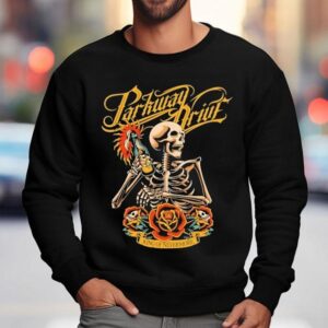 Parkway Drive King Of Nevermore Molotov Skeleton Sweatshirt