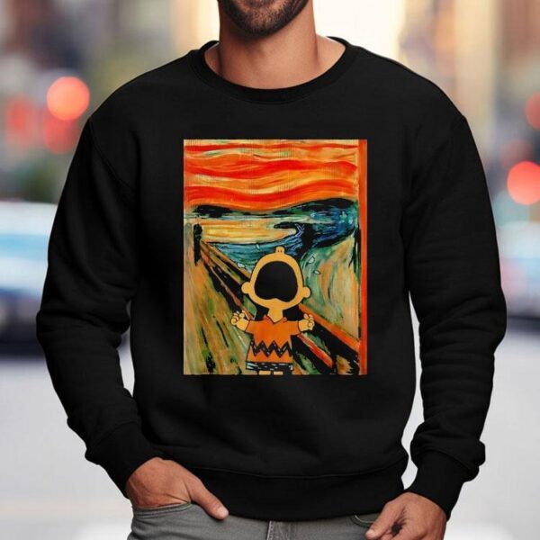 Peanuts Charlie Brown Scream Art Shirt