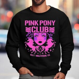 Pink Pony Bullet Club West Hollywood Ca Sweatshirt