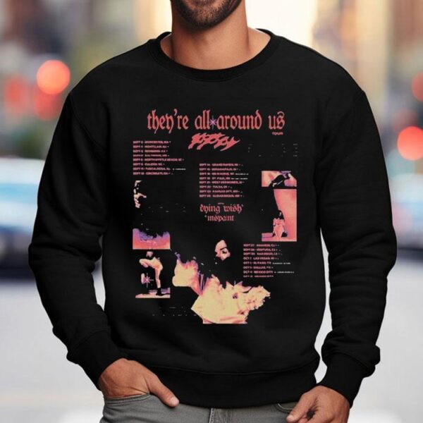 Poppy They’re All Around Us Tour Fall Leg 2025 Tour Dates Shirt