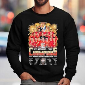 Portugal Football Team Uefa Nations League Champions Signatures Sweatshirt