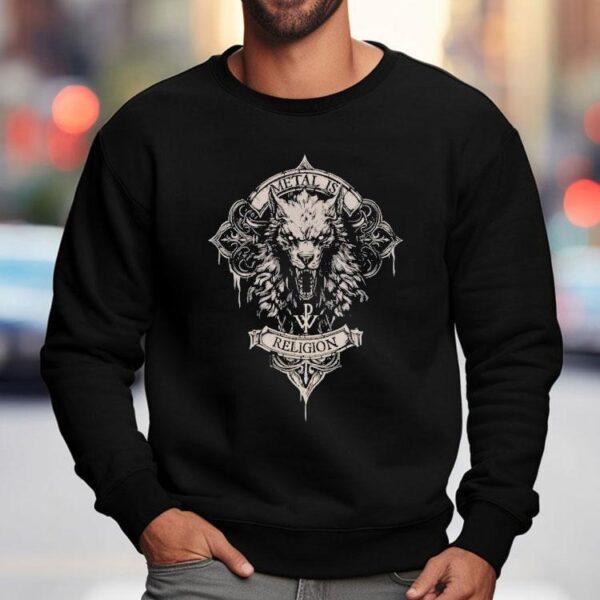 Powerwolf Wolfhead Metal Is Religion Shirt