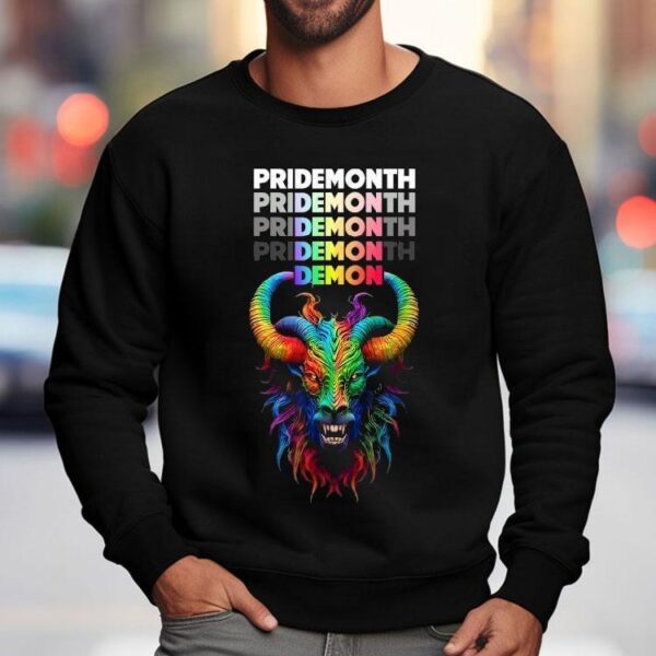 Pride Month Demon Lgbt Gay Shirt