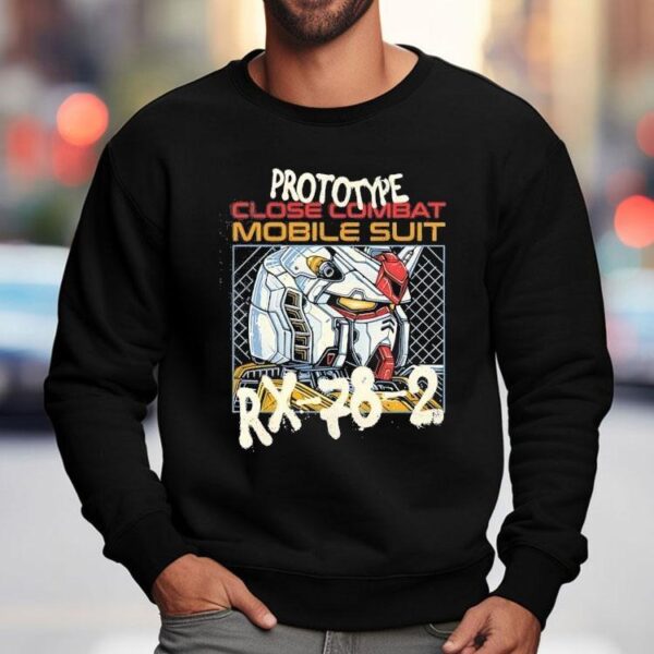 Prototype Close Combat Mobile Suit Rx-78-2 Mobile Suit Gundam Shirt