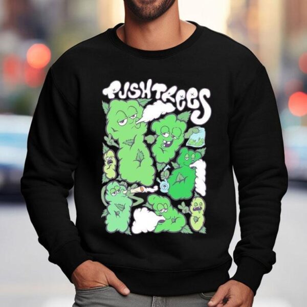 Push Trees The Buds Pattern Shirt