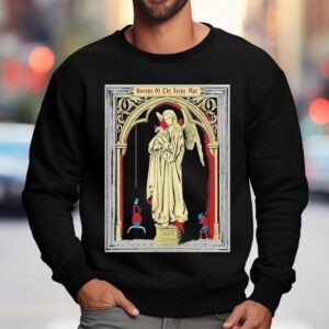 Queens Of The Stone Age Boston Night Venue In Massachusetts At Mgm Music Hall At Fenway On June The End Is Nero Sweatshirt
