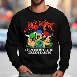 Rich Royal Chaos On Earth Green Earth Firely Sweatshirt