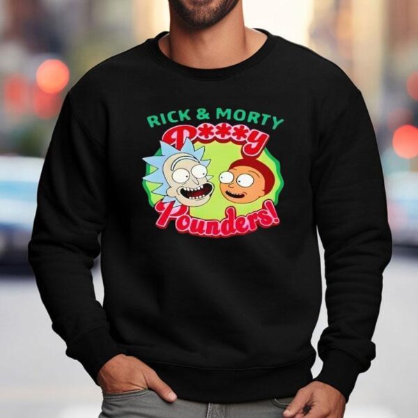 Rick And Morty Pussy Pounders Cartoon Shirt