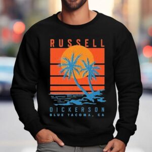 Russell Dickerson Blue Tacoma Ca Sweatshirt