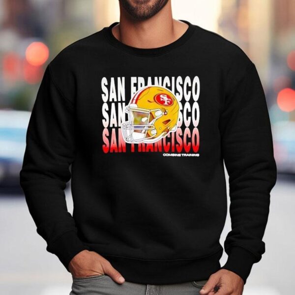 San Francisco 49ers Repeat Helmet Combine Training 2025 Shirt