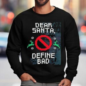 San Pacho Define Bad Ugly Christmas Sweatshirt