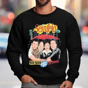 Seinfeld High Talker Bubble Boy Spongewontly Cast Yada Yada Yada Nyc Sweatshirt
