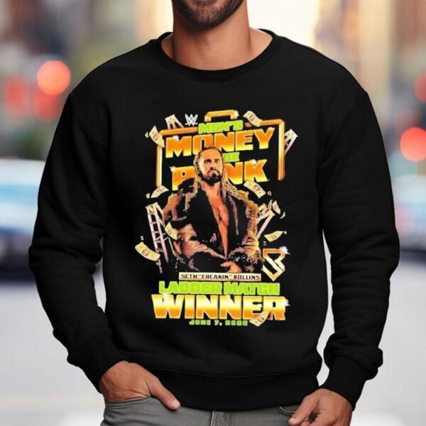 Seth Rollins Money In The Bank 2025 Men’s Match Winner Shirt