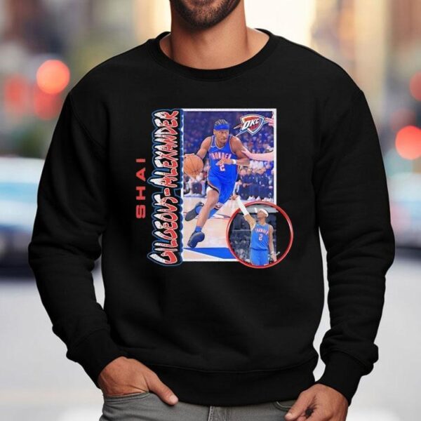 Shai Gilgeous-alexander Oklahoma City Thunder ’90s Player Shirt
