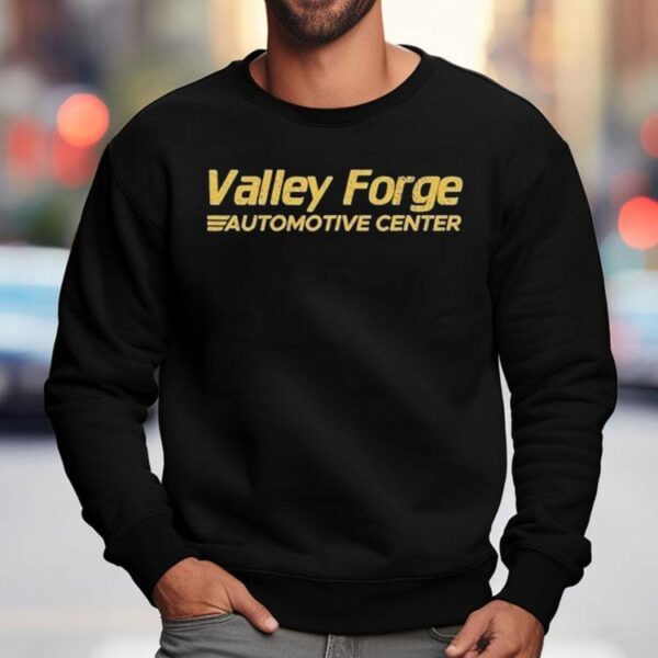 Shane Gillis Wearing Valley Forge Automotive Center Shirt