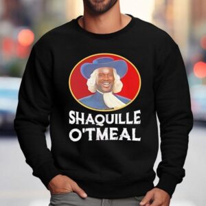 Shaquille O Tmeal Portrait Retro Sweatshirt