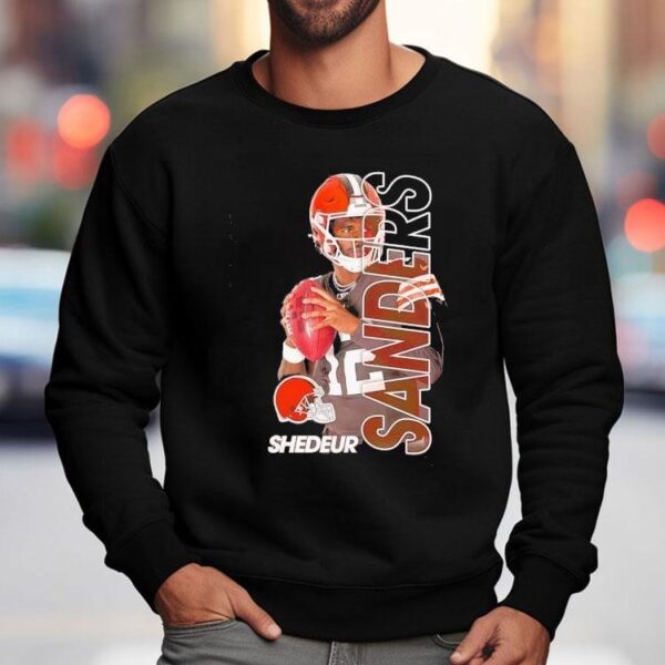 Shedeur Sanders Cleveland Browns Football Graphic Shirt