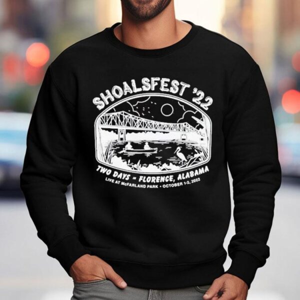 Shoalsfest ’22 Two Days Florence Alabama Live At Mcfarland Park October 1 2 2022 Shirt