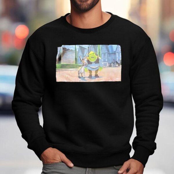Shrek And Donkey Photo Shirt