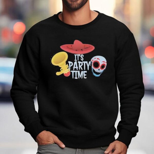 Skull Cinco De Mayo It’s Party Time Shirt
