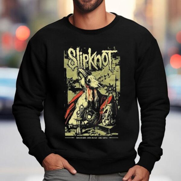 Slipknot June 25, 2025 Lyon France Shirt