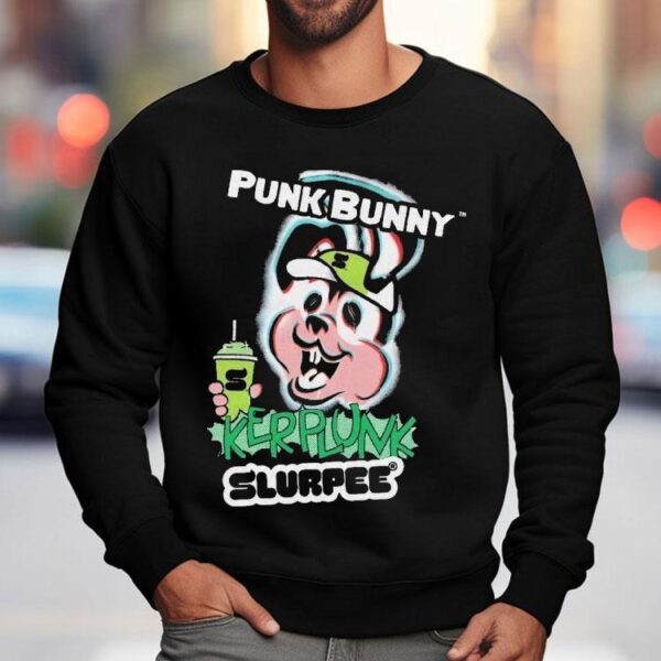 Slurpee X Punk Bunny Kerplunk 7 Eleven Shirt