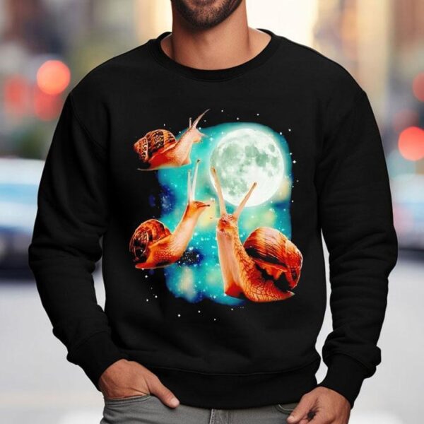 Snail Under Moon Shirt