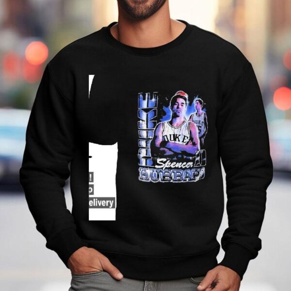 Spencer Hubbard Duke Blue Devils Basketball Shirt