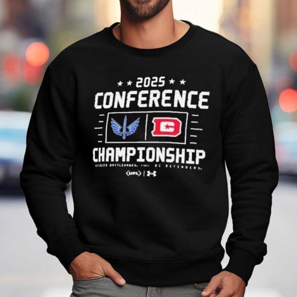 St. Louis Battlehawks Vs. Dc Defenders 2025 Xfl Conference Championship Under Armour Shirt