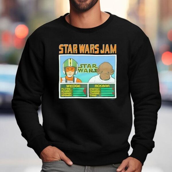 Star Wars Jam Wedge And Ackbar Shirt