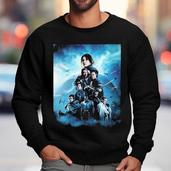 Star Wars Rogue One Textless Gareth Edwards Felicity Jones Mendelsohn Shirt