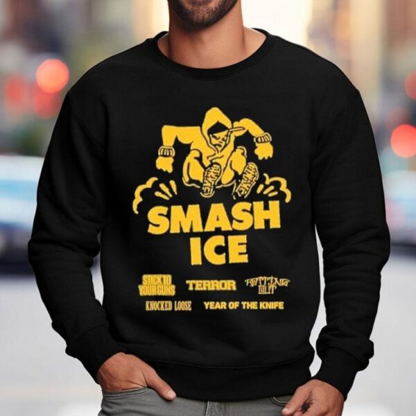 Stick To Your Guns Smash Ice Knocked Loose Year Of The Knife Shirt