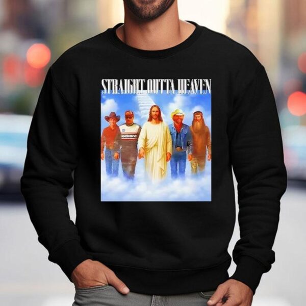 Straight Outta Heaven Lane Frost Phil Robertson Dale Earnhardt Toby Keith Shirt