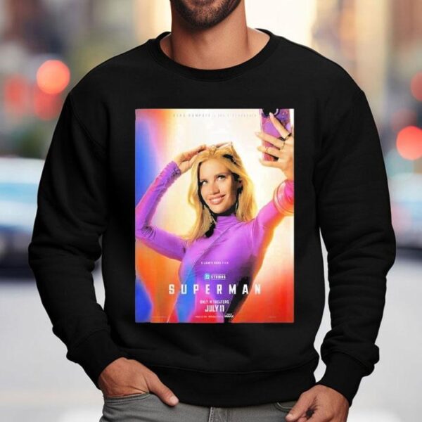 Superman Sara Sampaio As Eve Teschmacher July 11 2025 Dc Studios Shirt